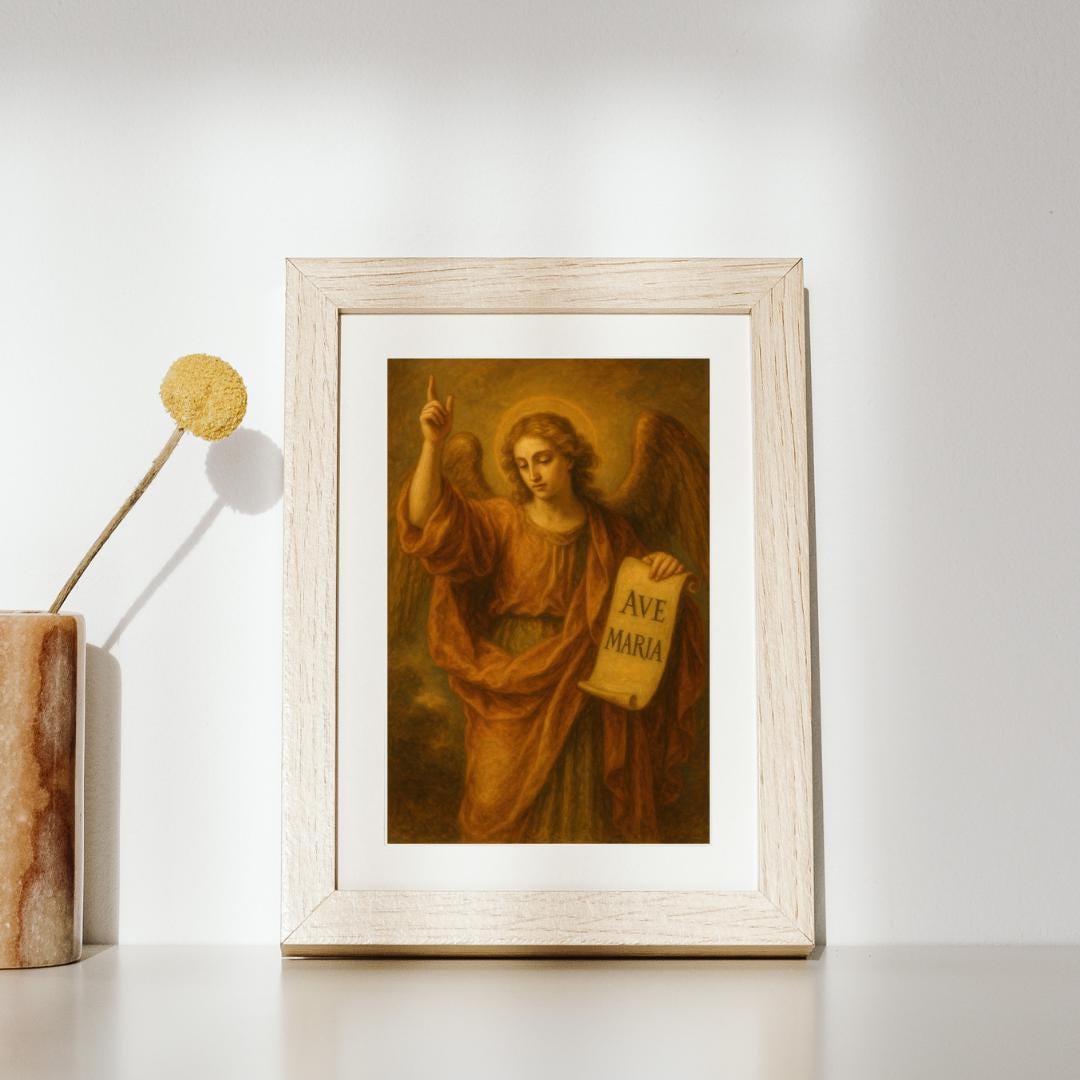 Archangel Prints: Catholic Home Decor, Guardian Angel Christian Wall Art ⬇️ Digital Download