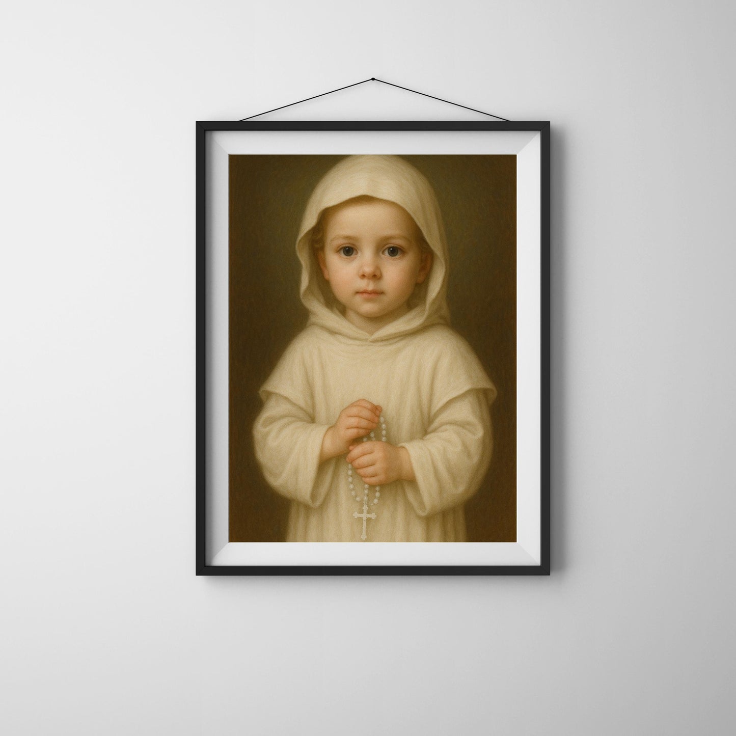 Saint Bruno Art Print: Baby Saint Catholic Nursery Decor, Baptism, Confirmation Gift, Home Decor ⬇️ Digital Download
