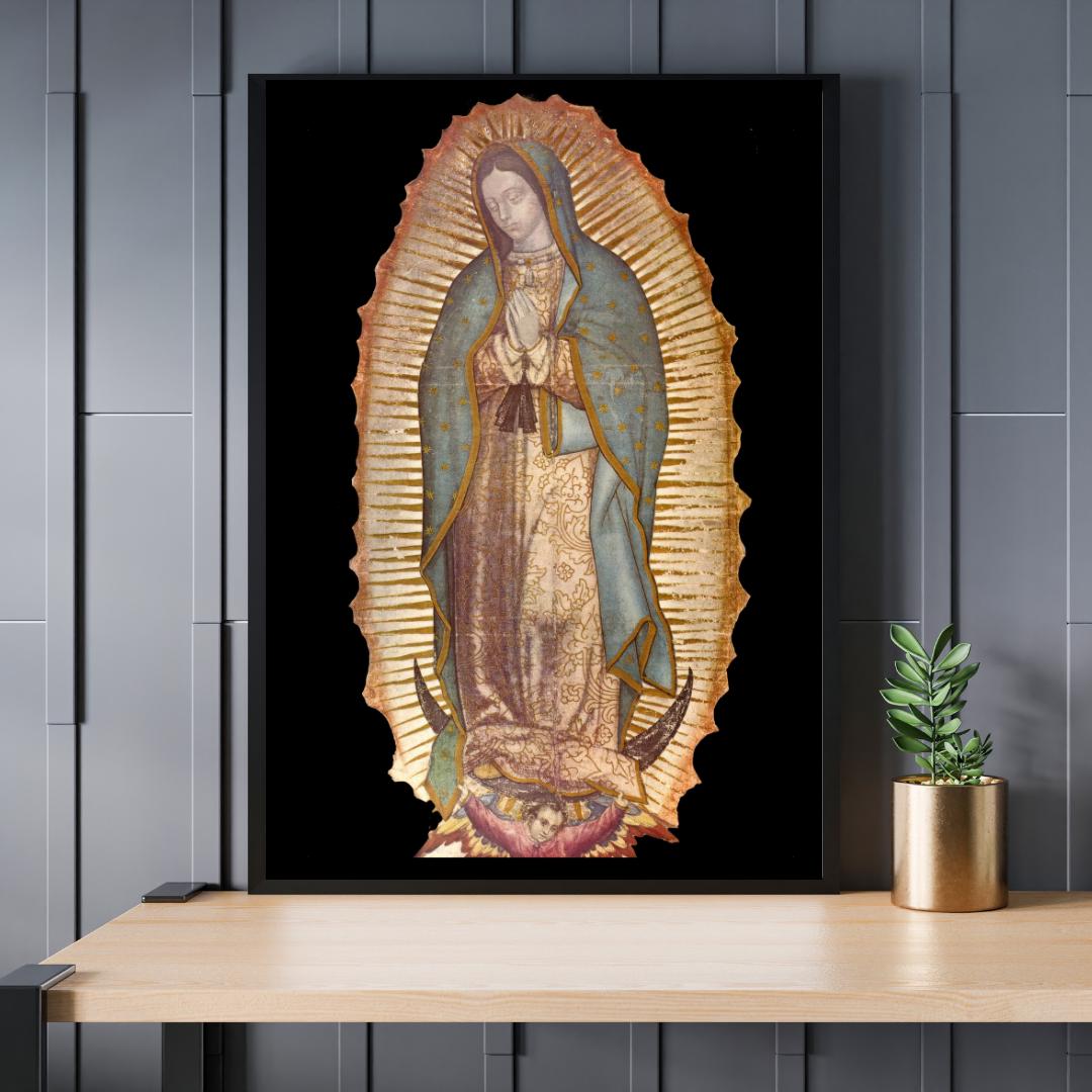 Our Lady of Guadalupe Print: Catholic Home Decor, Christian Wall Art ⬇️ Digital Download