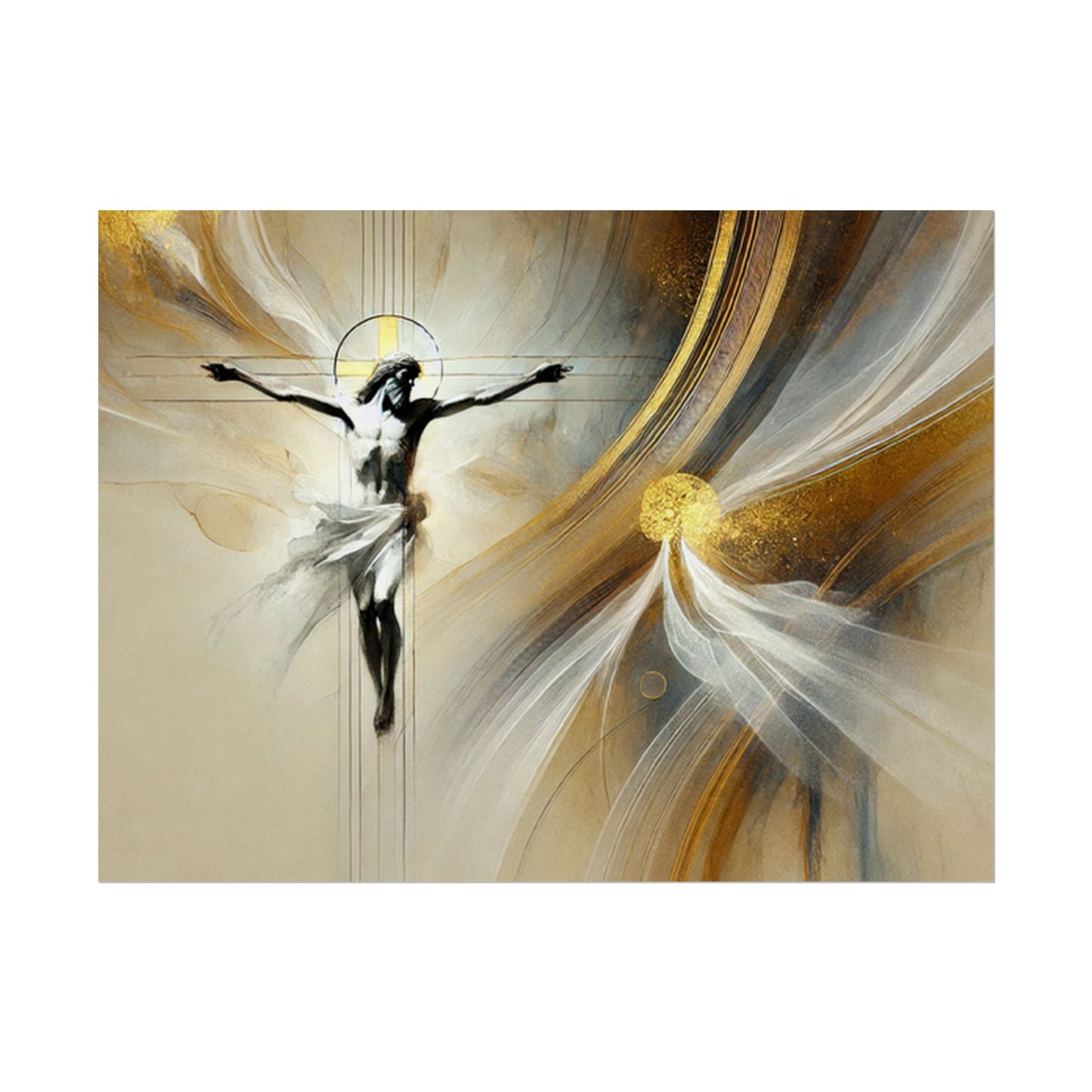 Sacred rolled posters, spiritual wall art, divine decor, Christian artwork, religious home decoration