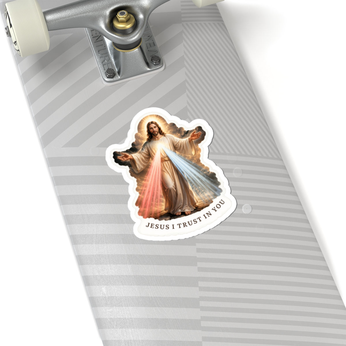 Divine Mercy Jesus Kiss-Cut Sticker | Jesus I Trust In You