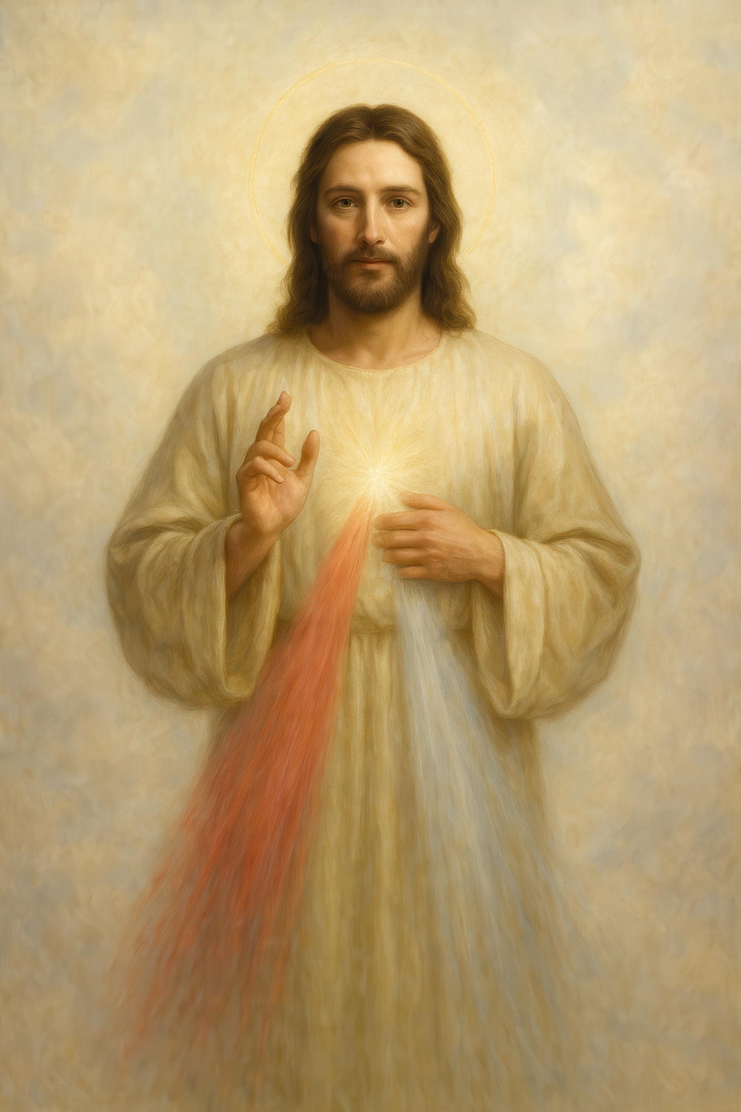Divine Mercy Jesus Poster: Catholic Decor Christian Wall Art Faith Gift ⬇️ Digital Download