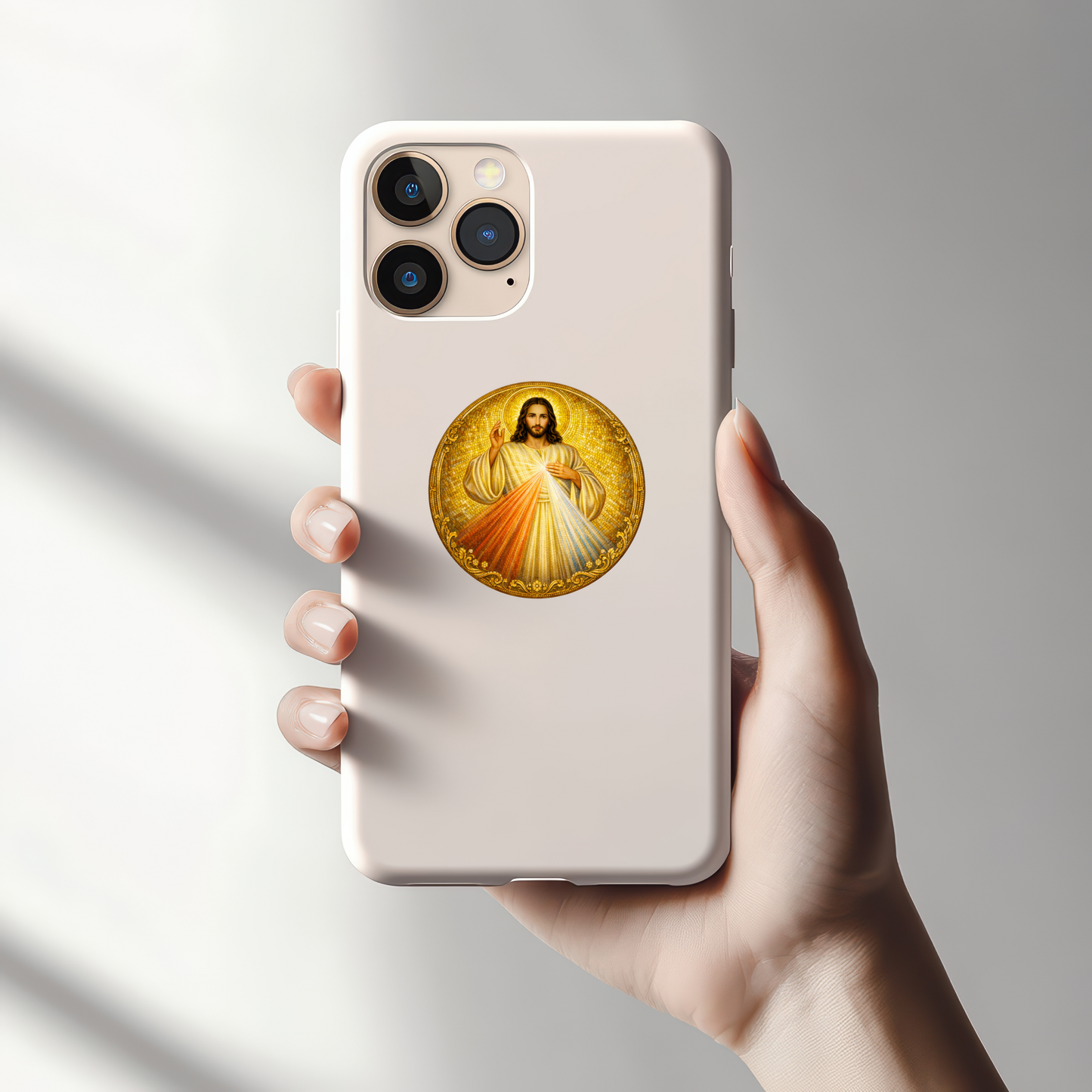 Divine Mercy of Jesus Kiss-Cut Stickers