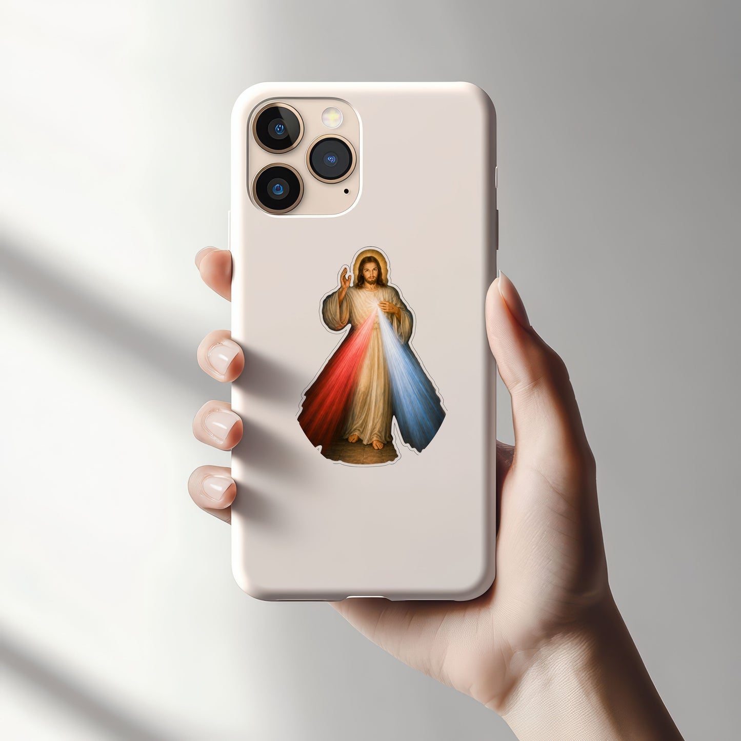 Divine Mercy of Jesus Kiss-Cut Stickers | Religious Devotional Sticker