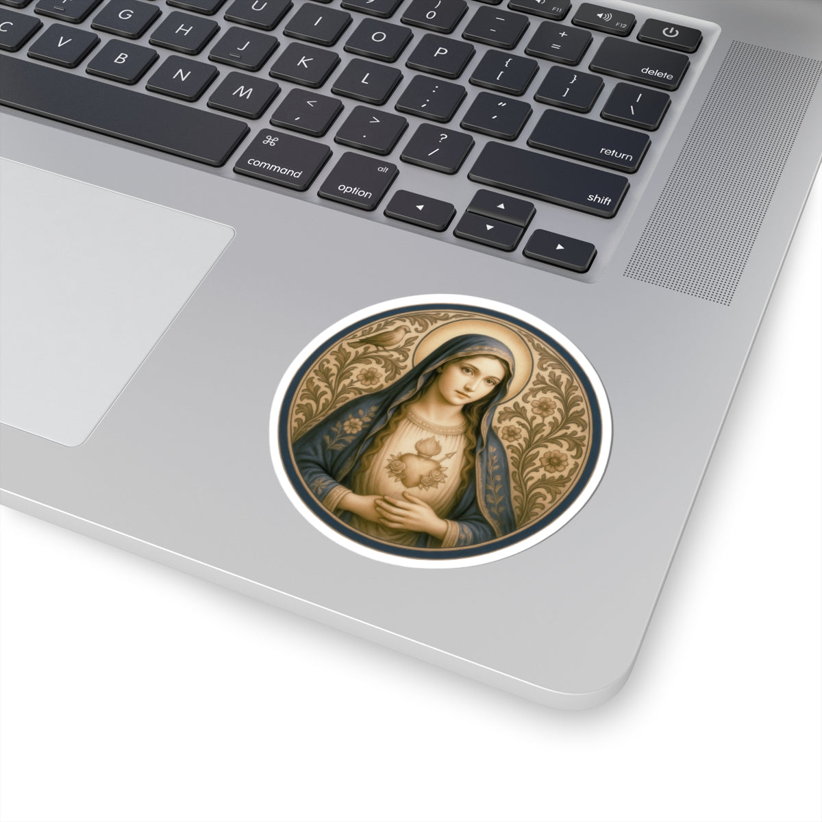 Virgin Mary Sticker | Religious Marian Devotional Sticker | Perfect Christmas or Confirmation Gift