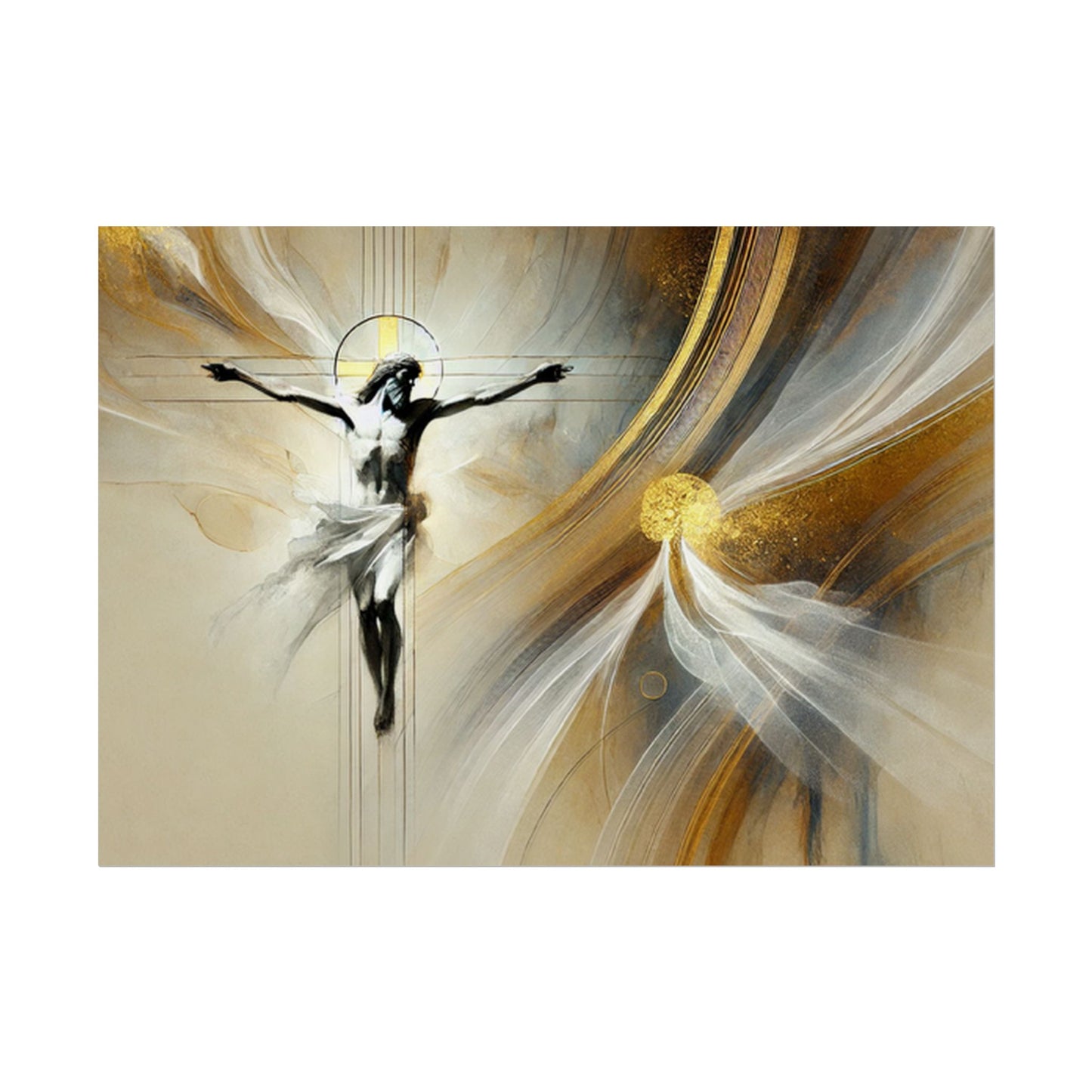 Sacred rolled posters, spiritual wall art, divine decor, Christian artwork, religious home decoration