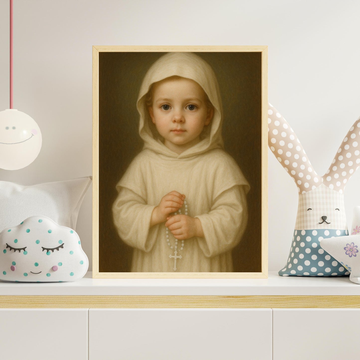 Saint Bruno Art Print: Baby Saint Catholic Nursery Decor, Baptism, Confirmation Gift, Home Decor ⬇️ Digital Download