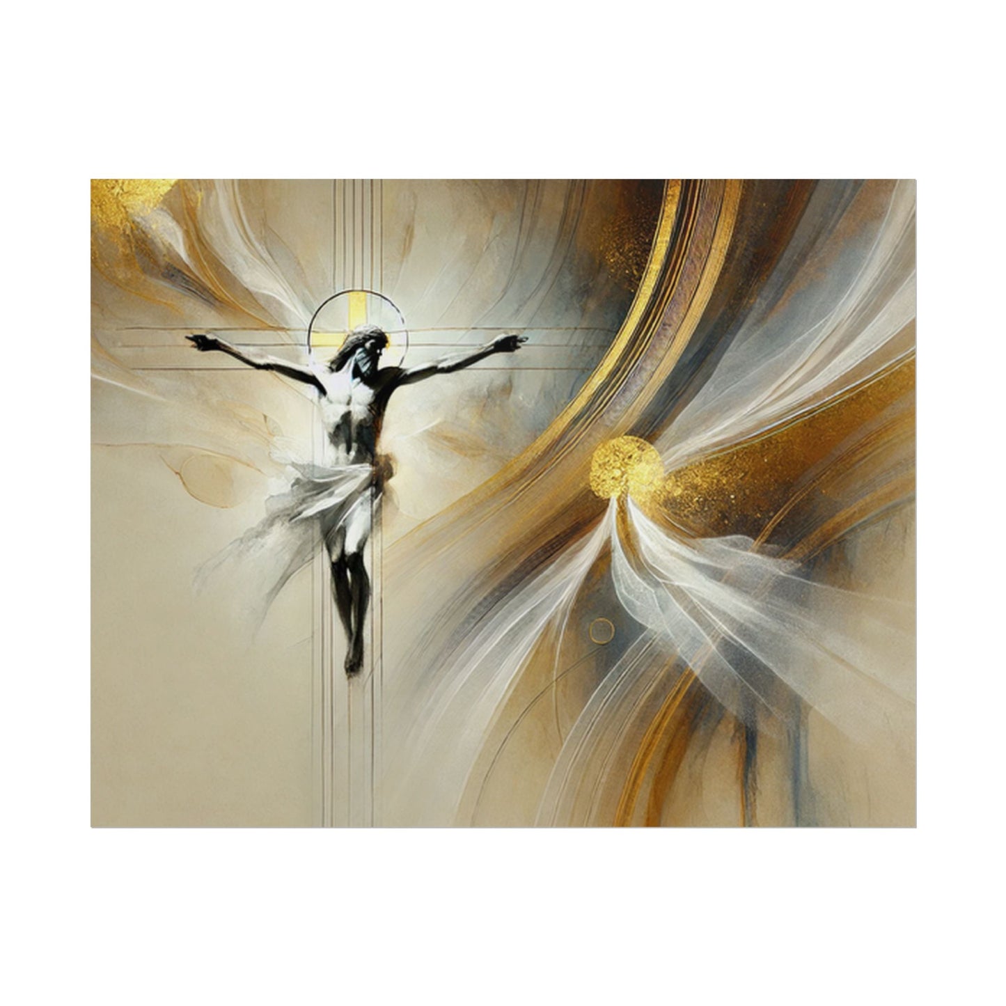 Sacred rolled posters, spiritual wall art, divine decor, Christian artwork, religious home decoration
