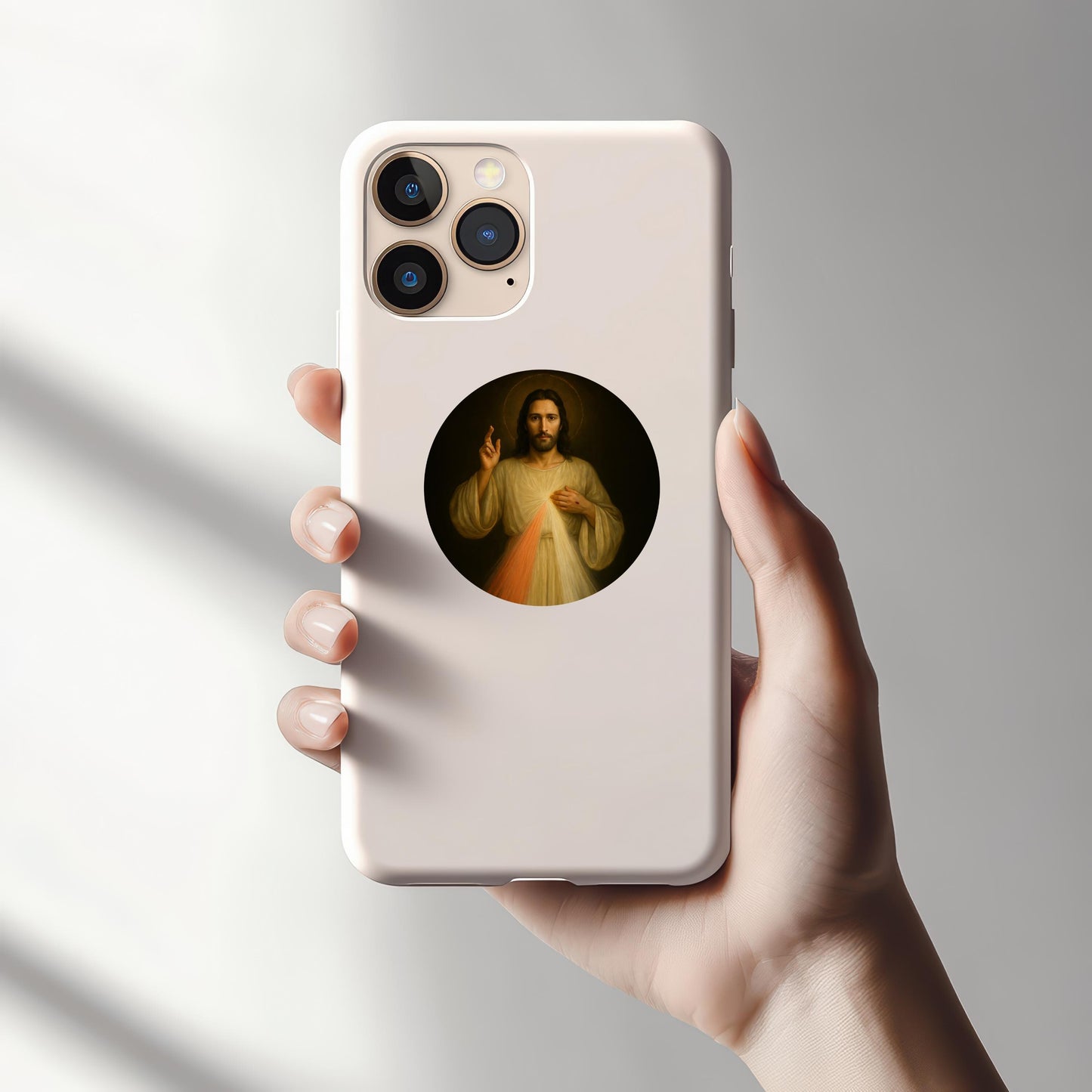 Divine Mercy of Jesus Sticker: Religious Catholic Decal