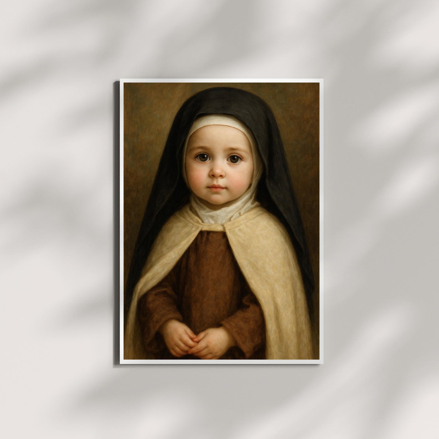 Teresa of Avila Print: Baby Saint Teresa of Avila Catholic Nursery Decor, Baptism, Baby Shower Art Print Gift ⬇️ Digital Download