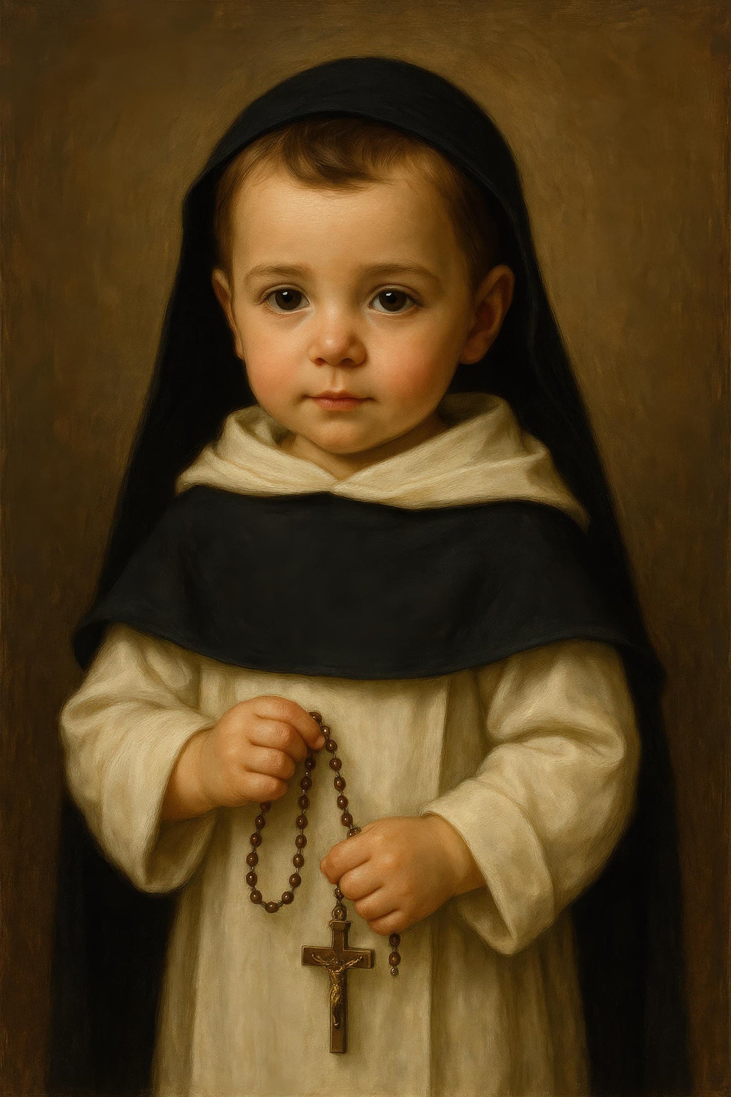 Saint Dominic Print: Catholic Nursery Decor, Rosary Gift, Baptism Gift ⬇️ Digital Download