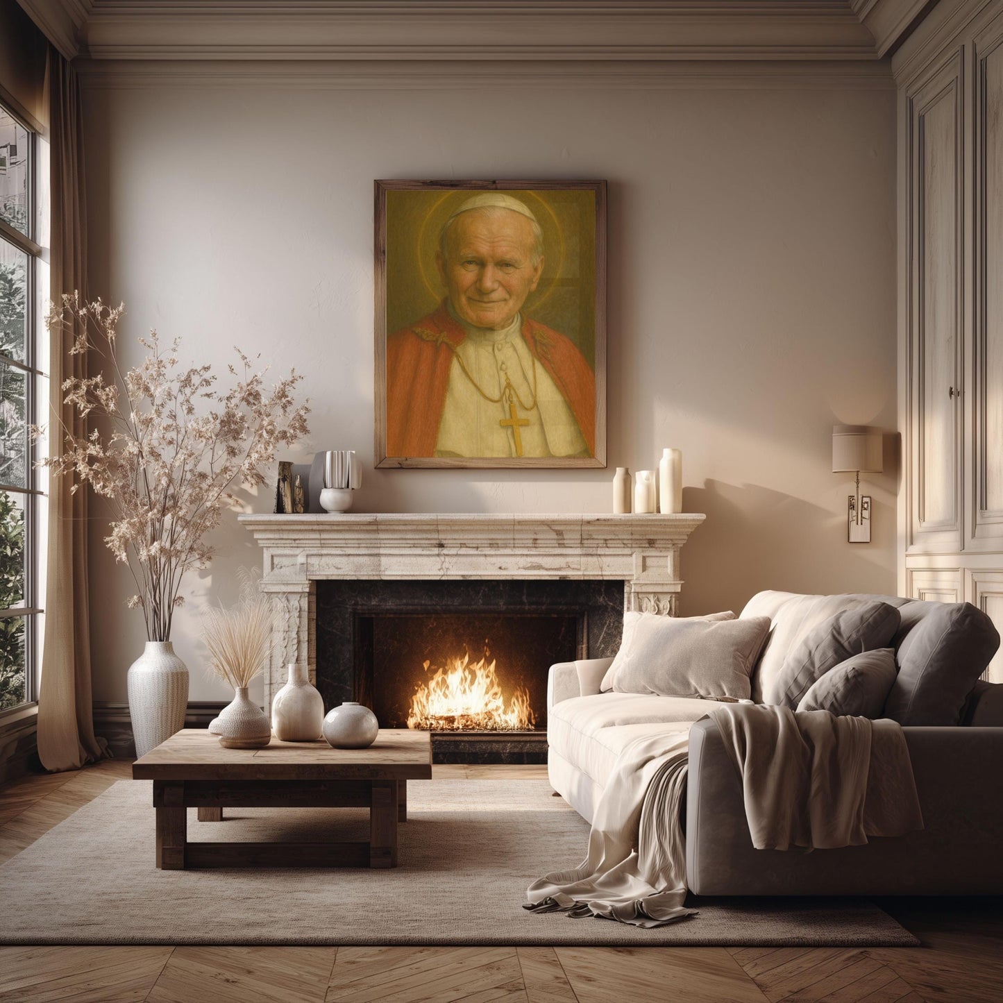 Catholic Saints Angels Portraits: Classical Devotional Art Collection ⬇️ Digital Download