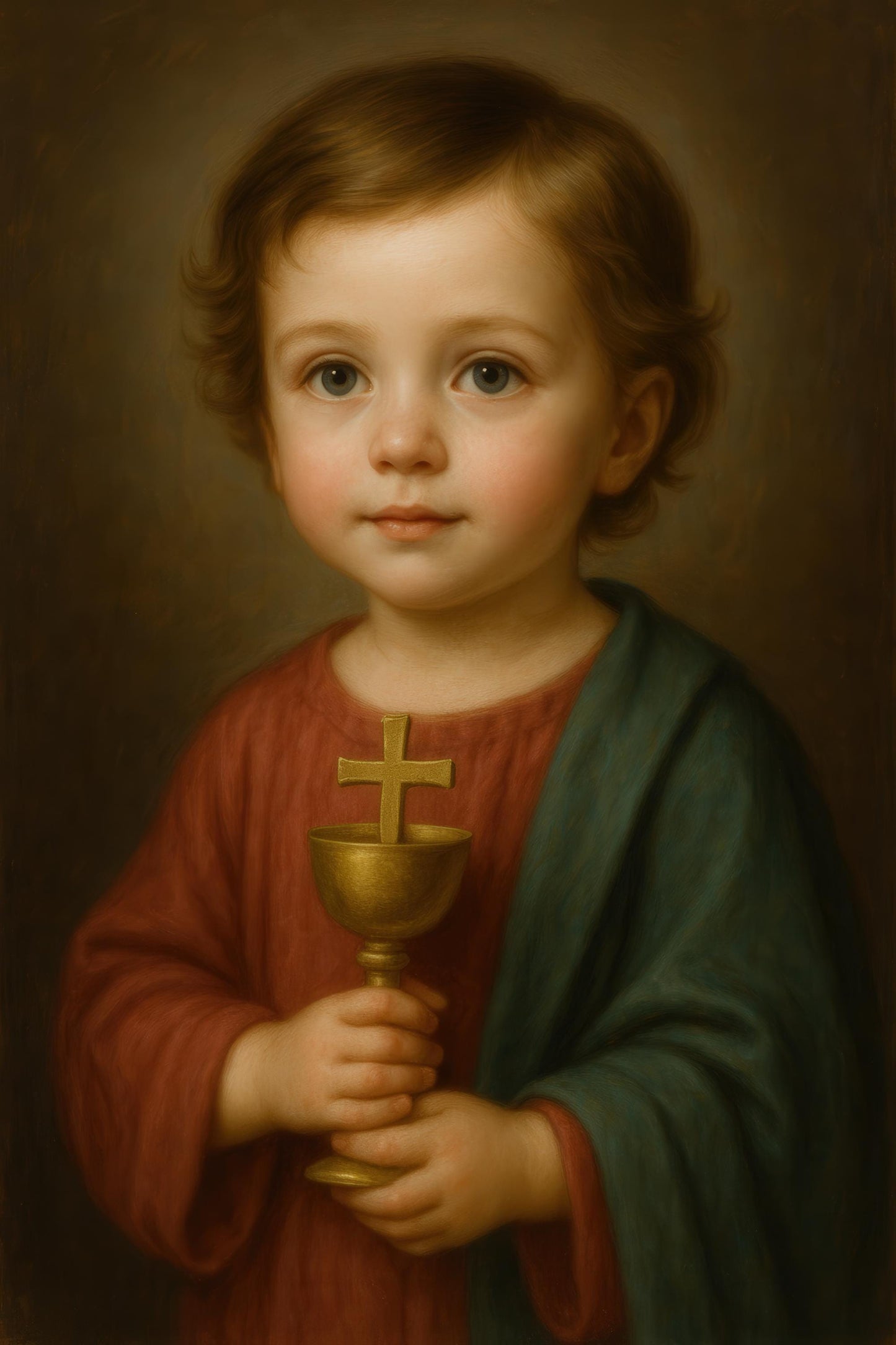 Saint John Print: Baby Saint John the Apostle Catholic Nursery Decor, Baptism Gift, Faith Family Home Decor ⬇️ Digital Download