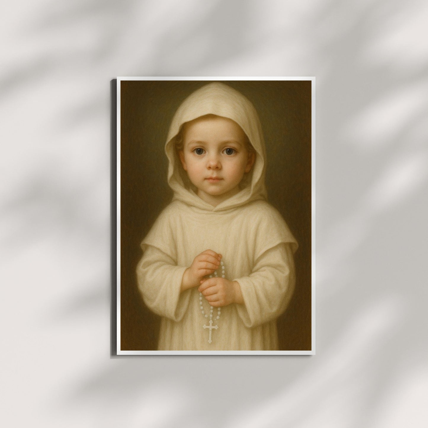 Saint Bruno Art Print: Baby Saint Catholic Nursery Decor, Baptism, Confirmation Gift, Home Decor ⬇️ Digital Download