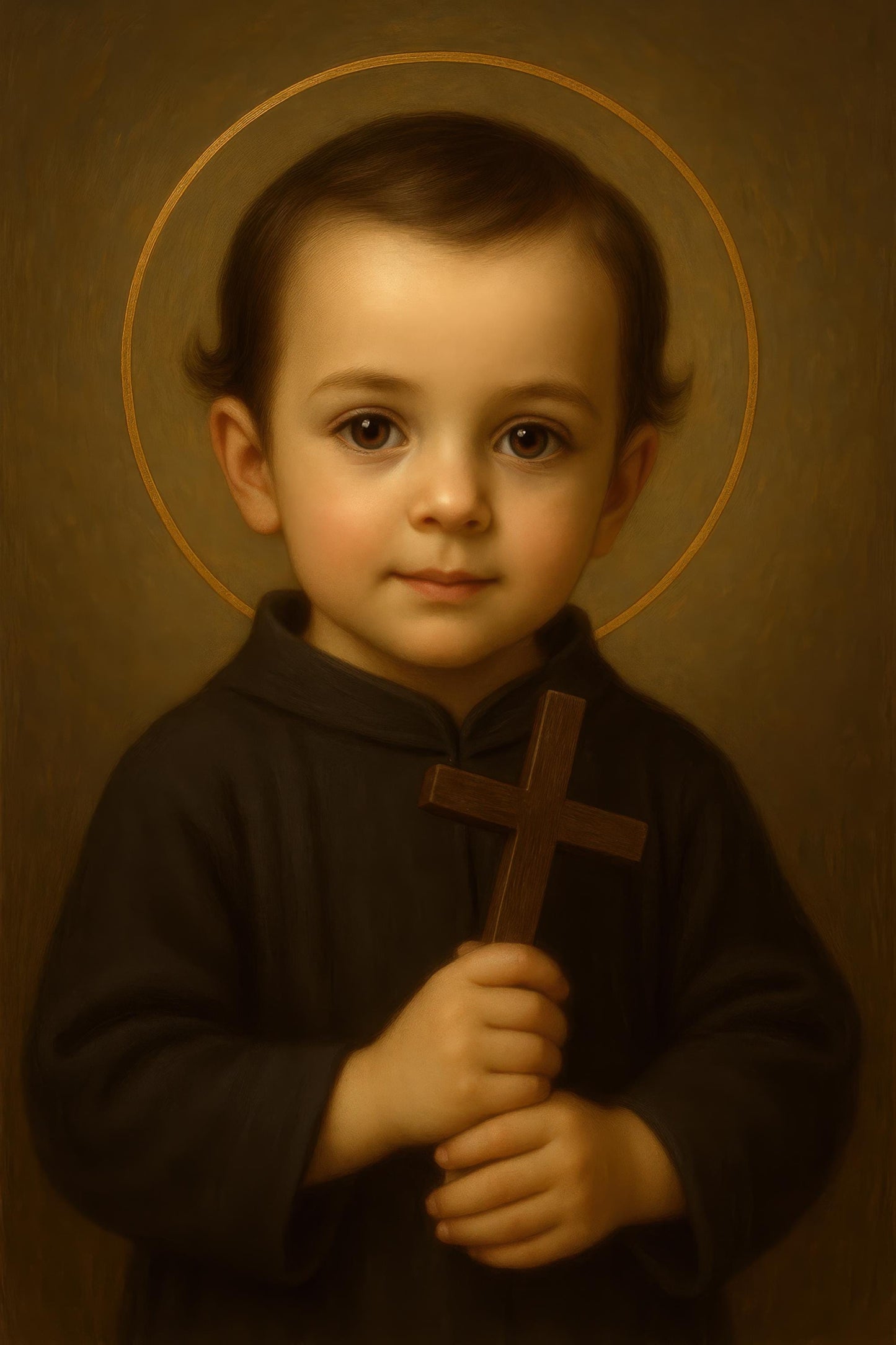 Saint John Art Print: Baby Saint John of the Cross Catholic Nursery Art, Baptism, Baby Shower Gift ⬇️ Digital Download