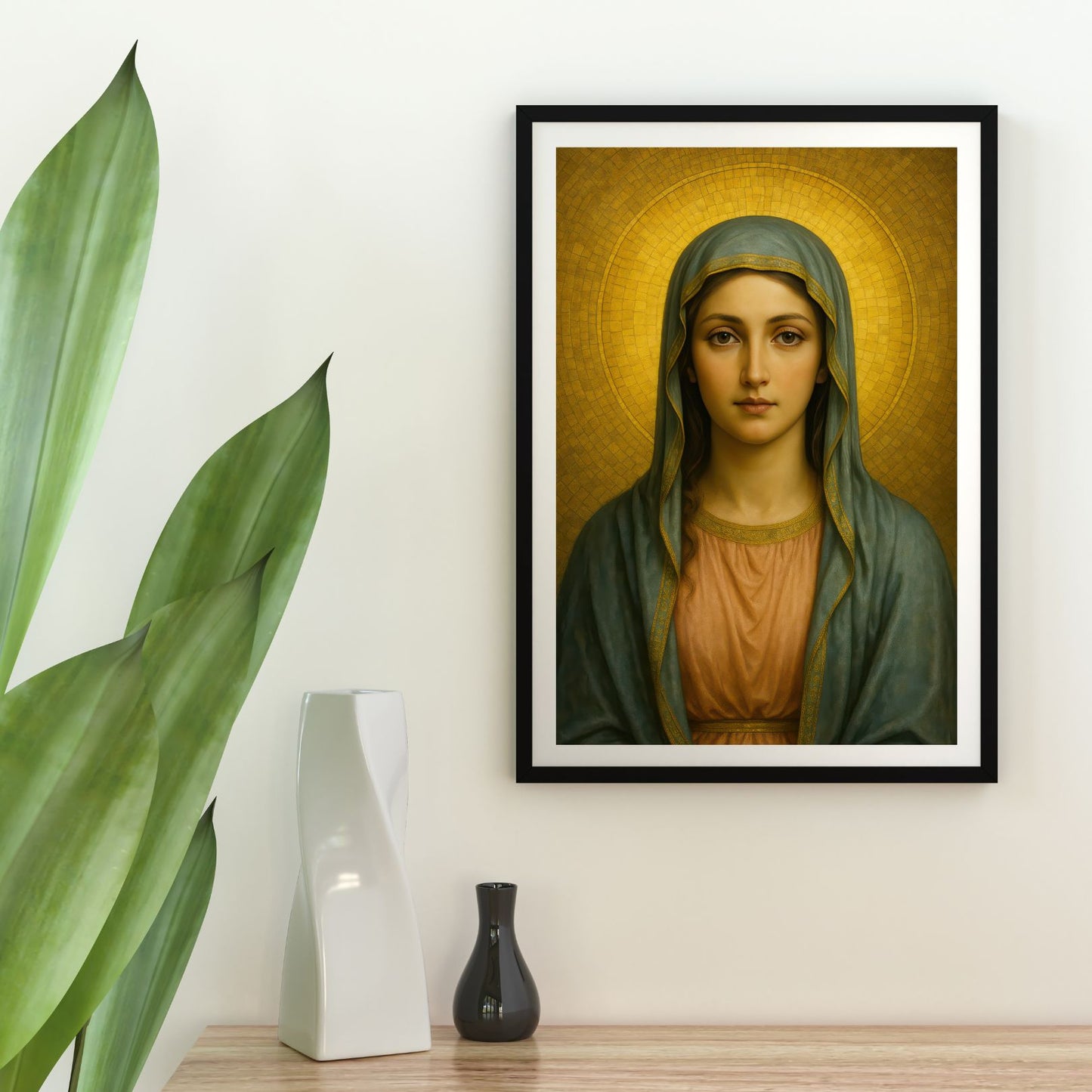 Virgin Mary Portrait Printable Wall Art | Digital Download Print ⬇️