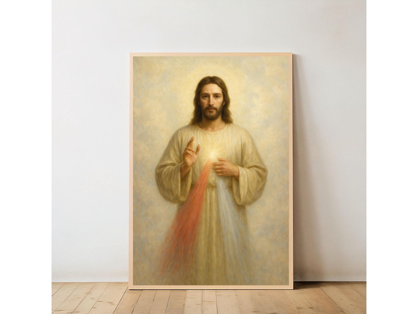Divine Mercy Jesus Poster: Catholic Decor Christian Wall Art Faith Gift ⬇️ Digital Download