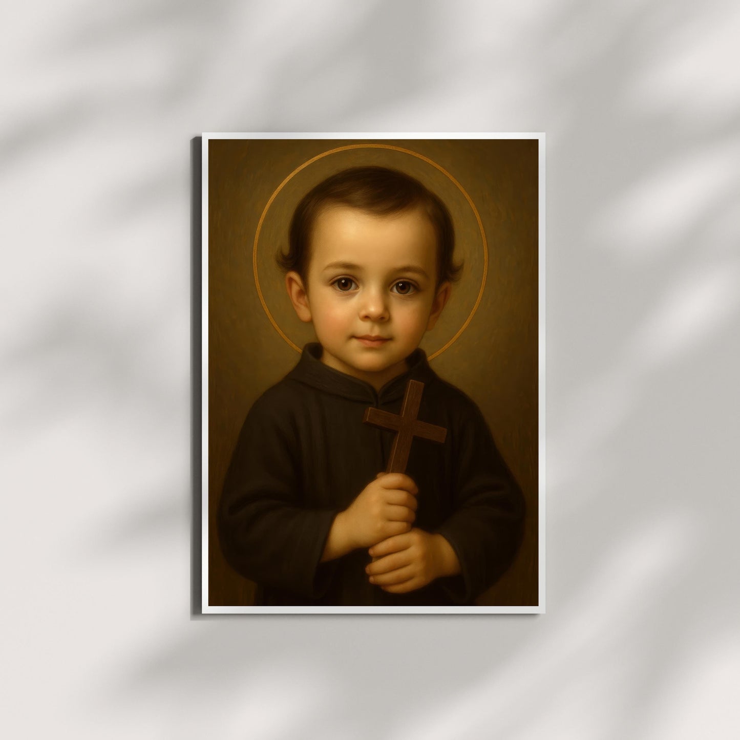 Saint John Art Print: Baby Saint John of the Cross Catholic Nursery Art, Baptism, Baby Shower Gift ⬇️ Digital Download