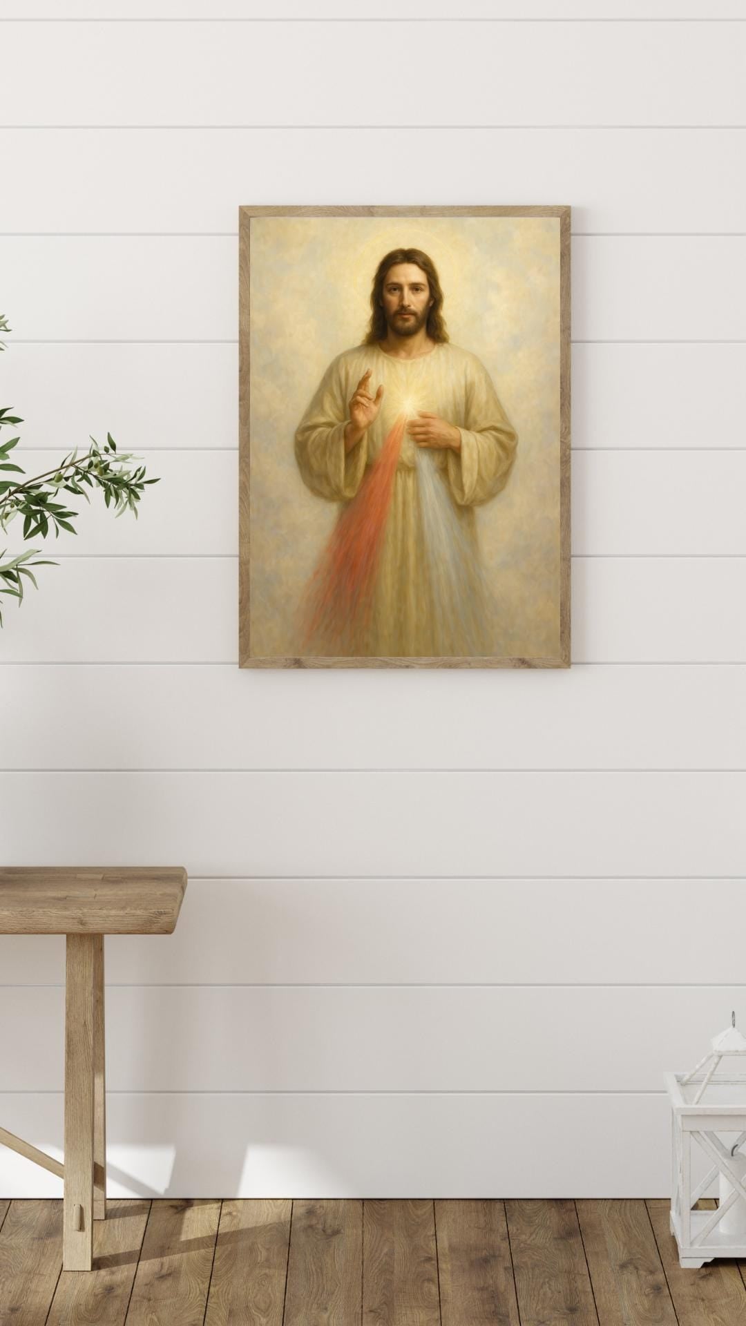Divine Mercy Jesus Poster: Catholic Decor Christian Wall Art Faith Gift ⬇️ Digital Download