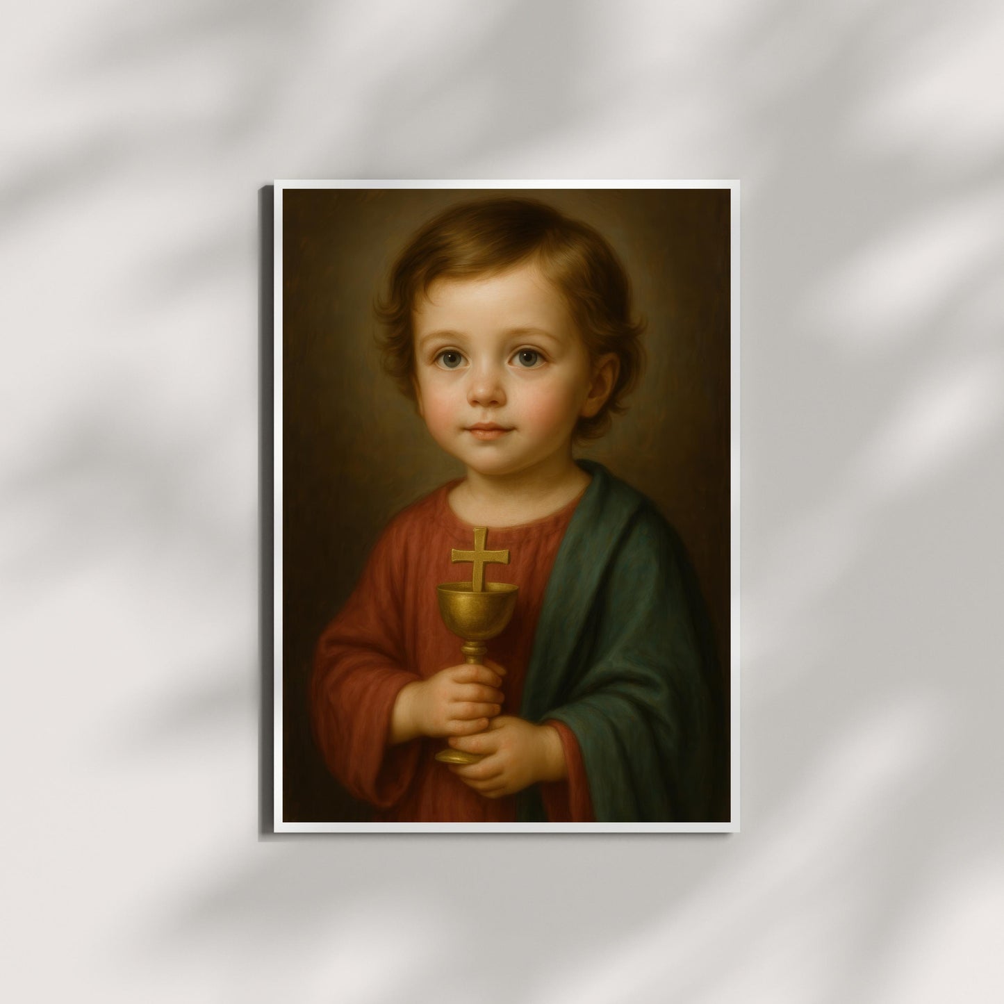 Saint John Print: Baby Saint John the Apostle Catholic Nursery Decor, Baptism Gift, Faith Family Home Decor ⬇️ Digital Download