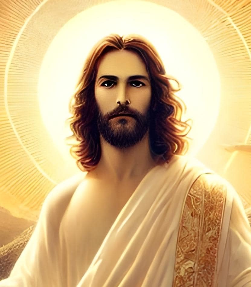 Jesus Resurrection Art: Japanese Woodblock Style Easter Christian Wall Art Print ⬇️ Digital Download