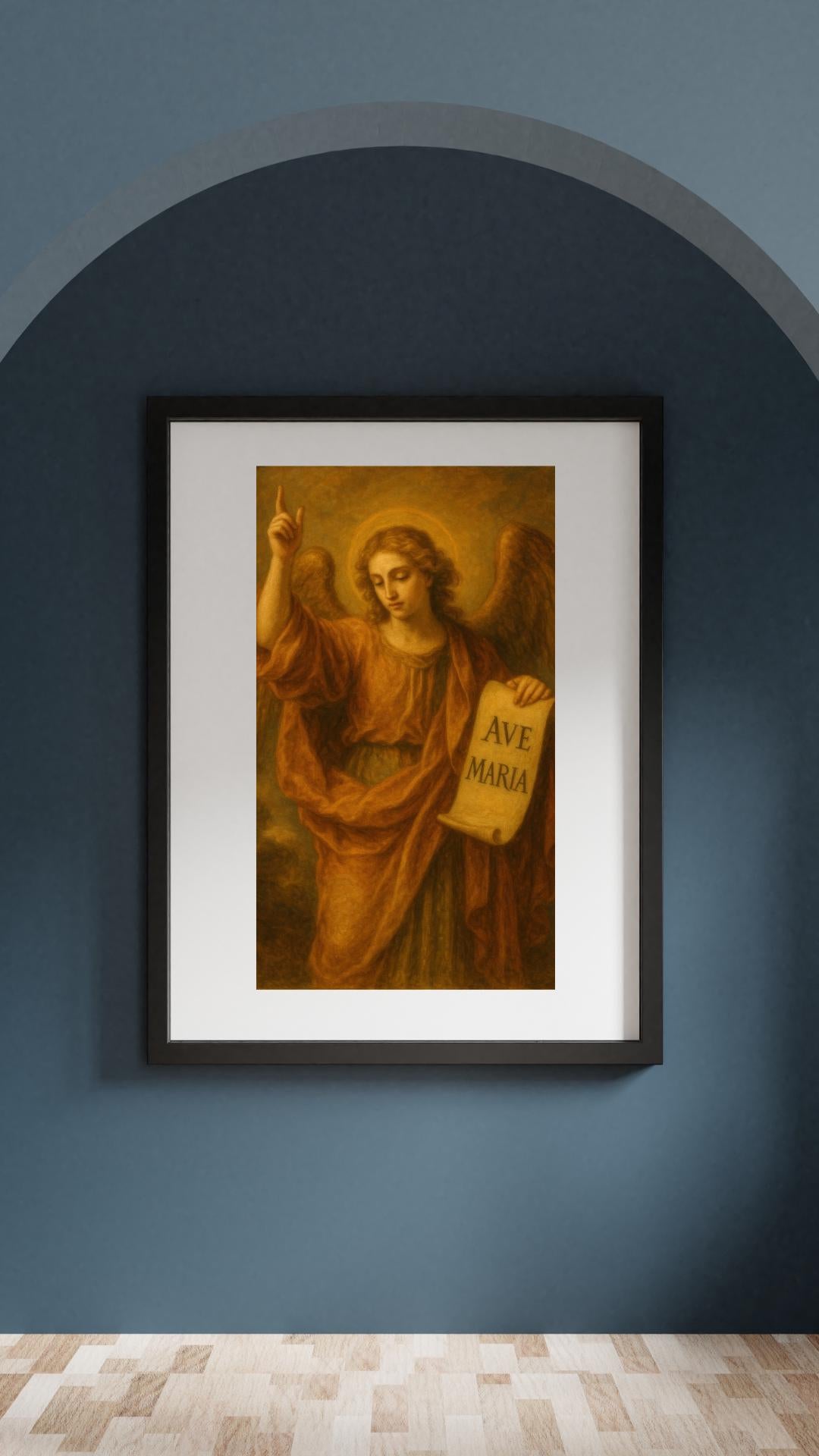 Archangel Gabriel Print: Religious Angelic Christian Wall Art ⬇️ Digital Download