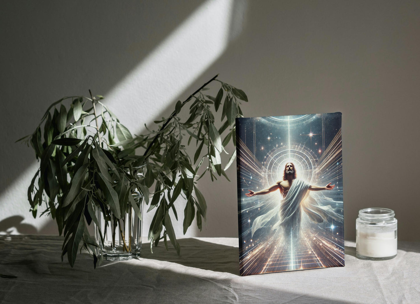 Jesus Risen Art: Easter Wall Decor Christian Wall Art ⬇️ Digital Download