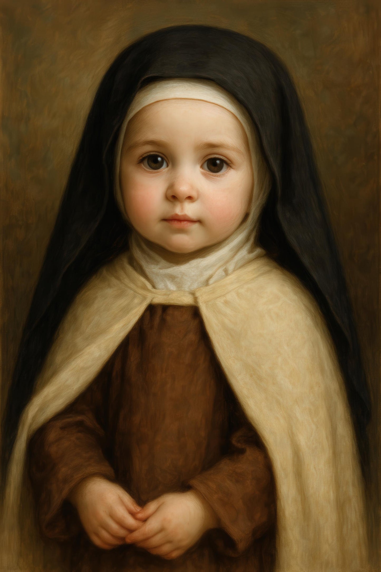 Teresa of Avila Print: Baby Saint Teresa of Avila Catholic Nursery Decor, Baptism, Baby Shower Art Print Gift ⬇️ Digital Download