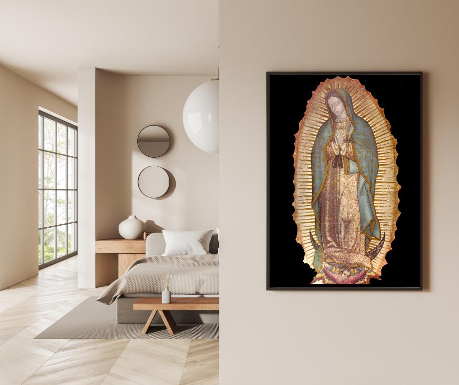Our Lady of Guadalupe Print: Catholic Home Decor, Christian Wall Art ⬇️ Digital Download