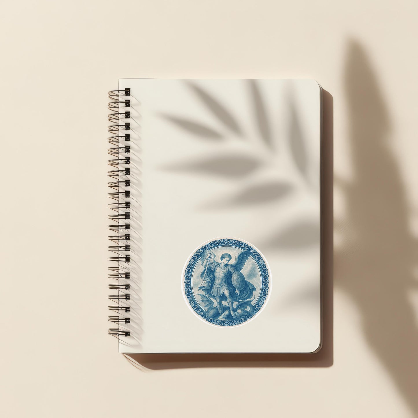 Archangel St Michael Sticker: Religious Protection Decal