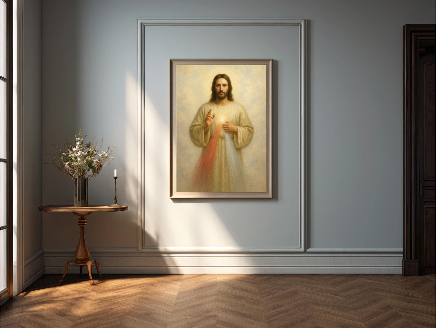 Divine Mercy Jesus Poster: Catholic Decor Christian Wall Art Faith Gift ⬇️ Digital Download